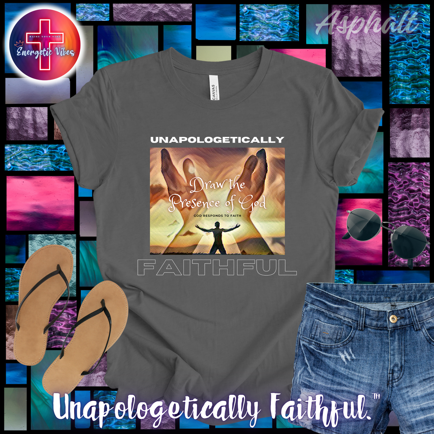 Draw the Presence of God ~ Golden Unisex Christian T-Shirt | Classic Style Modern Tee