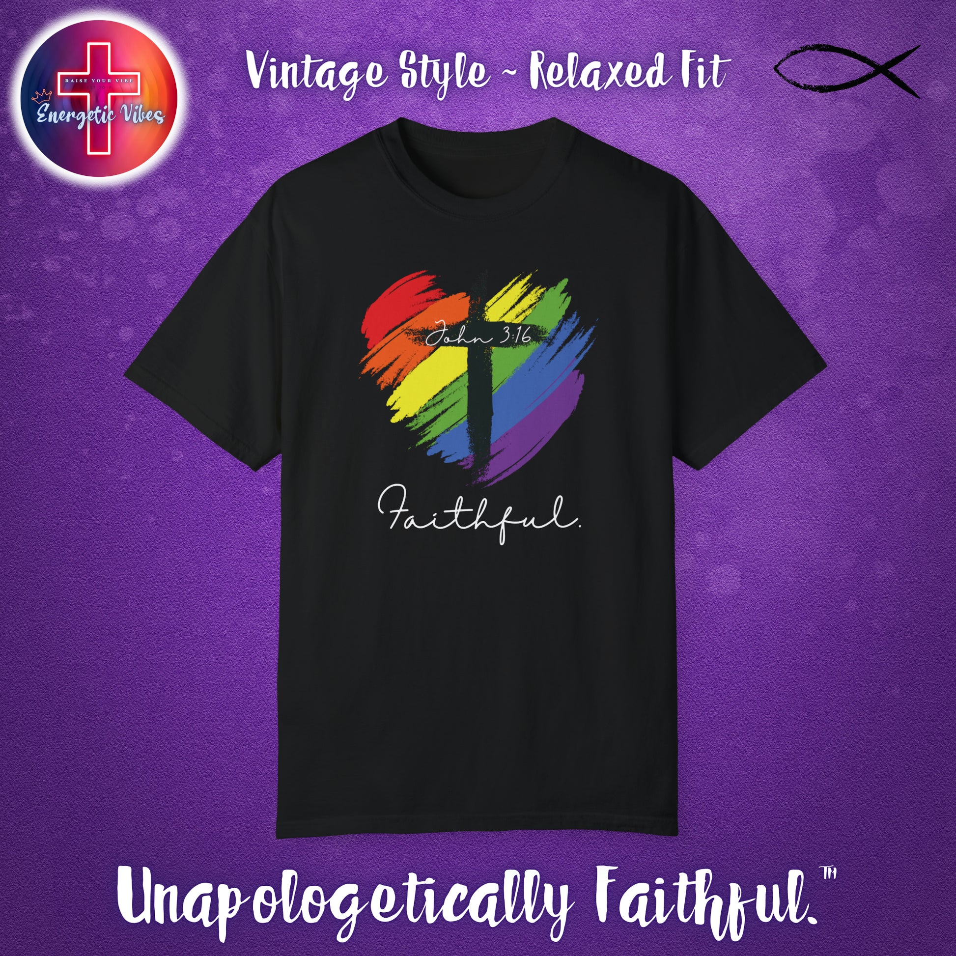Faithful John 3:16 Shirt