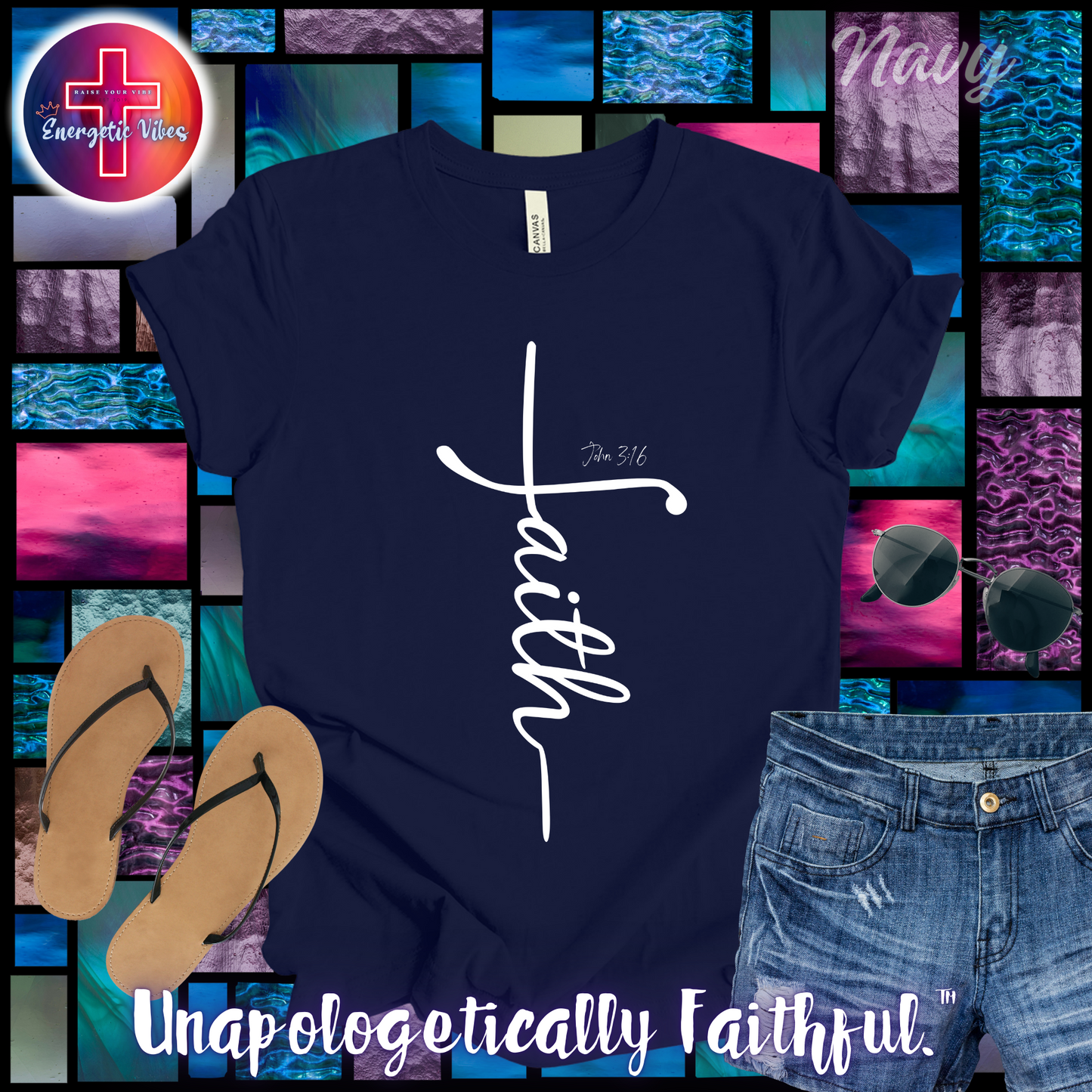 Faith ~ John 3:16 Unisex Christian T-Shirt | Classic Style Modern Tee